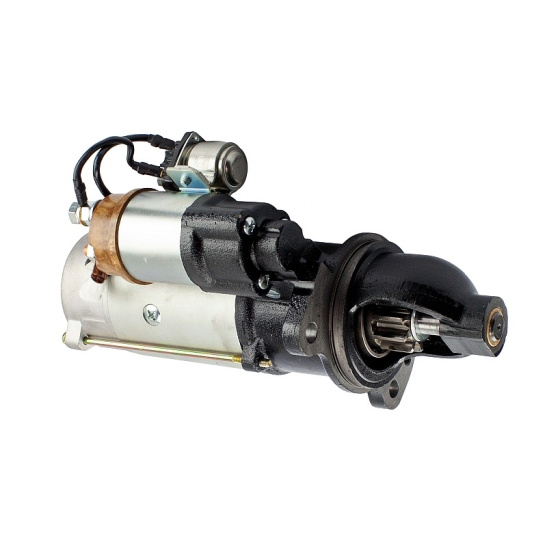 5432.3708000-01 СТАРТЕР МАЗ,УРАЛ,КРАЗ (двиг. ЯМЗ-656, 658, 236,238,7511) 24 В 10 зуб (нов.обр. с 01.09.2006 г., герметичный, редукторный) "ПРАМО"