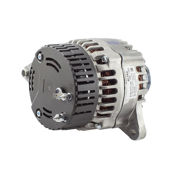5122.3771-50 ГЕНЕРАТОР ГАЗ, УАЗ (двигатели УМЗ-4216, 274 EVOTECH 2.7 Евро-4) (широкий шкив) 14 В 120 А (лиценз. ISKRA) "ELTRA"