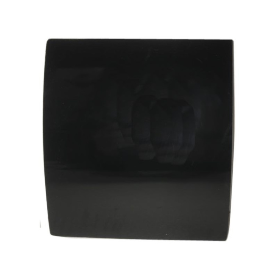 Решетка вентиляционная 180x210 мм, вытяжная, накладная,с сеткой, черный глянец, Пульсар 18-21 ЛЮКС 12-01716-16 ЛЮКС 12-001 (панель декоративная вентилятора), Россия