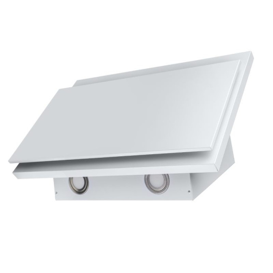 Вытяжка кухонная CENTEK CT-1826-60 White  ширина 60 см, металл, 600 м3/час (68 Вт), 3 скор, LED