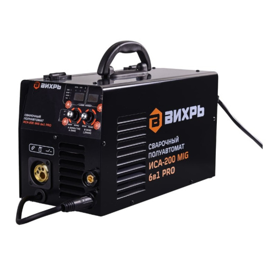 Сварочный полуавтомат ИСА-200 MIG 6 в 1 ВИХРЬ