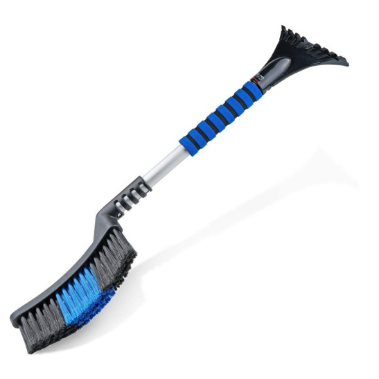 Щетка-скребок (63 см.) распушенная щетина, от снега и льда (WB-6321) ("AVS") A78468S