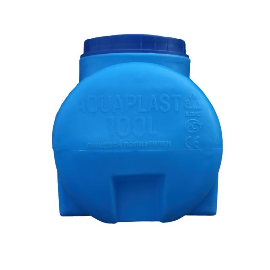 Бак для воды Aquaplast ОГ, 100 л, синий