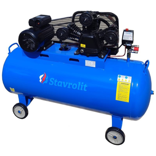 Компрессор Stavrolit W-360/10-200; 200 л; 10 атм; 360 л/мин; 3,0 кВт