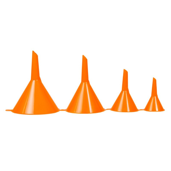 Воронки (комплект 4 шт.: диам. 50, 75, 95, 115 мм.) ("AIRLINE") "APF-01"