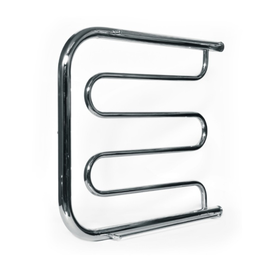 Полотенцесушитель водяной NIKA "ПМ 1" с полкой 600/500 мм