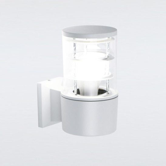 Светильник  "Апофема" General (662512) Е27 для фасадной подсветки белый IP65