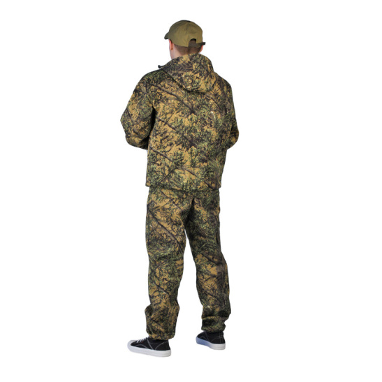 Костюм мужской "Турист 1", р. 48-50 (96-100) рост 5/6 (182-188), (куртка/брюки), КМФ "Колючка зеленый"