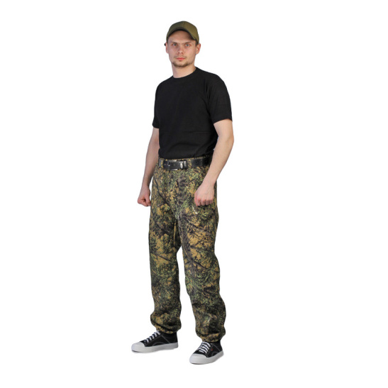 Костюм мужской "Турист 1", р. 52-54 (104-108) рост 5/6 (182-188), (куртка/брюки), КМФ "Колючка зеленый"