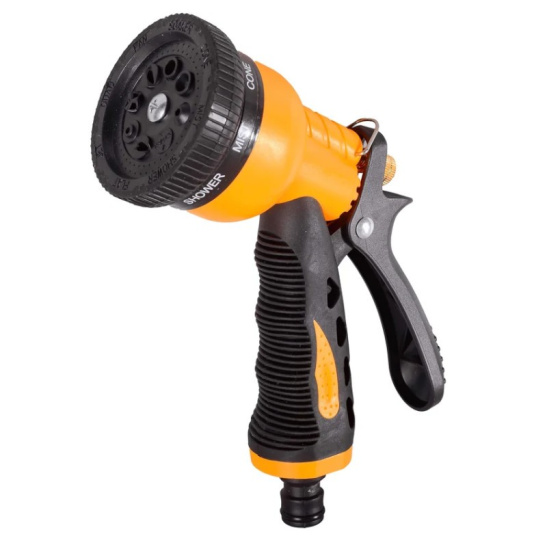Пистолет-распылитель, 8 режимов полива 73/7/2/14 Вихрь