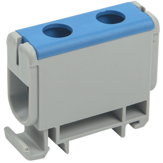 Клемма вводная силовая КВС 6-50 мм2 1-рядная синяя IEK (YZN12-050-K07)