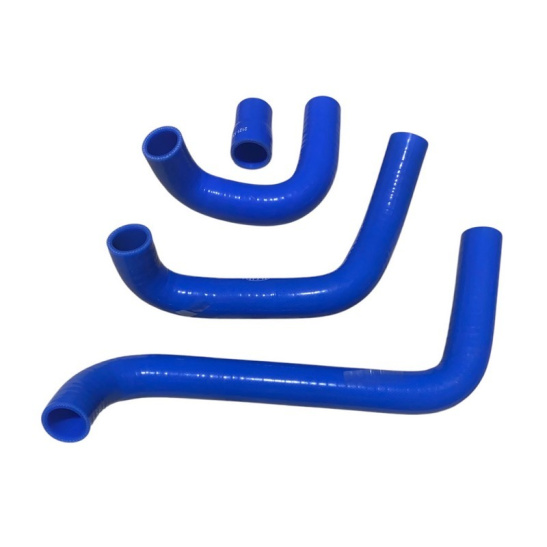 2121 КОМПЛЕКТ ПАТРУБКОВ РАДИАТОРА (к-т 4шт) силикон (ПТП)