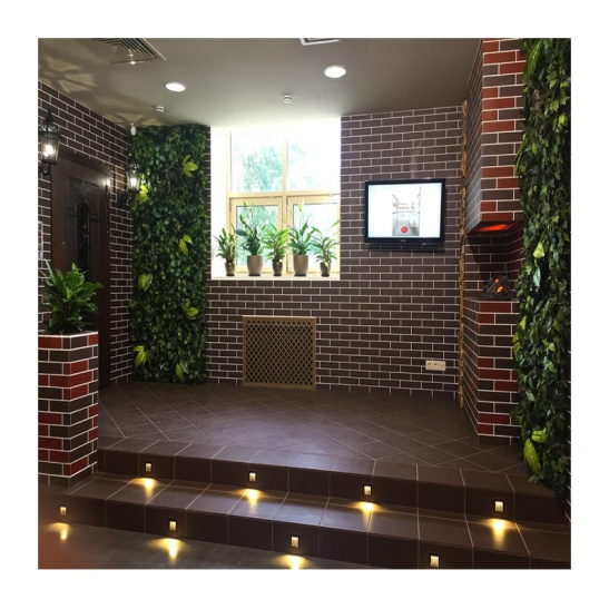 Клинкер неглаз. матовая 298x298x7 мм"Амстердам" 4, коричневый сорт 1 BY100297103.011-2016 Керамин