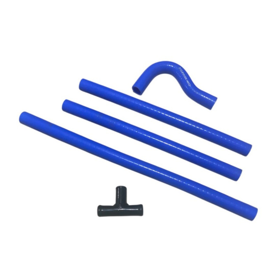 2112 КОМПЛЕКТ ПАТРУБКОВ ОТОПИТЕЛЯ (силикон) (4шт) (ПТП)