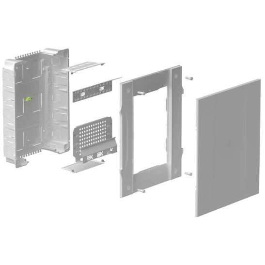 KREPTA 5 Корпус пластиковый мультимедиа встраиваемый 470х410мм IEK (KR5-KP23-V-41)