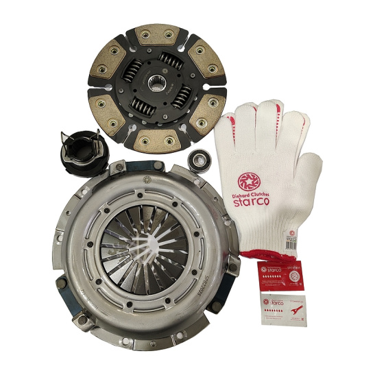 SPK22026/4SP КОМПЛЕКТ СЦЕПЛЕНИЯ в сборе (усиленное) ВАЗ-2123 (Шевроле Нива, Тревел), 2121 (Легенд, Бронто) с 2009 г (накладка КЕРАМИКА)/Starco/