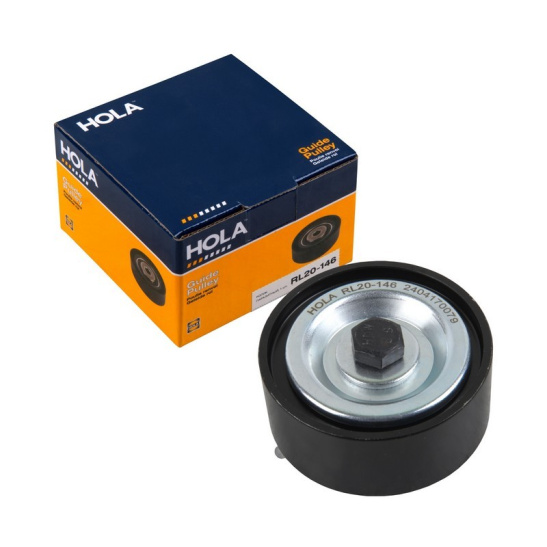 119233042R РОЛИК НАТЯЖНОЙ ОПОРНЫЙ РЕМНЯ ГЕНЕРАТОРА LARGUS (Ларгус)/Логан 16кл. (HOLA) (RL20-146) 