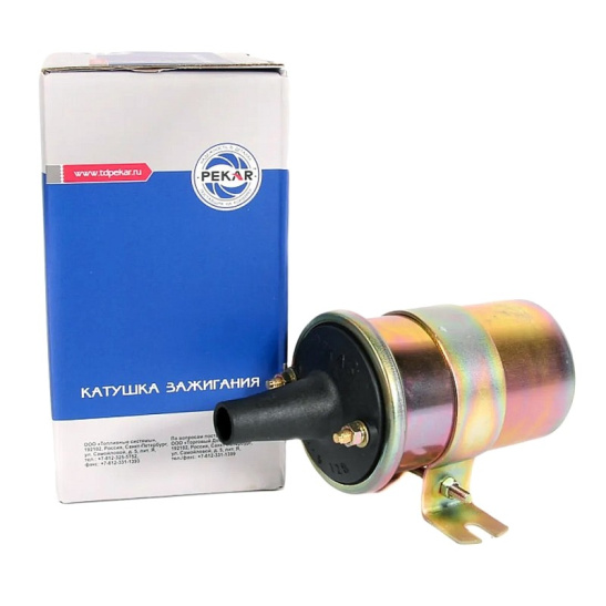Б116 (ПЕКАР/ГК ТАДЕМ) КАТУШКА ЗАЖИГАНИЯ ВОЛГА,ГАЗЕЛЬ,УАЗ,ГАЗ (бесконтактная система зажигания)
