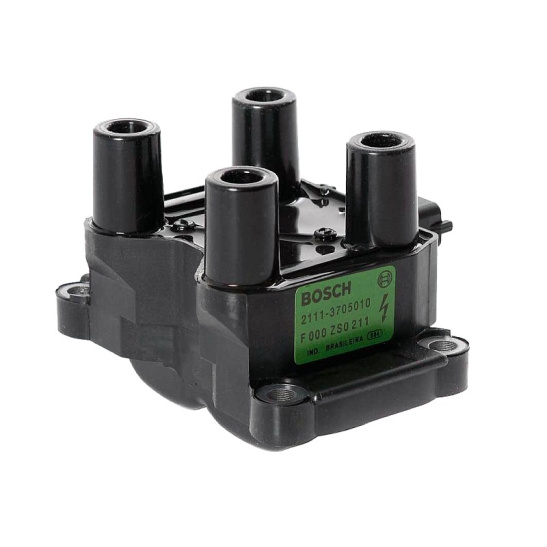 F 000 ZS0 211 КАТУШКА ЗАЖИГАНИЯ BOSCH ВАЗ-1117,1118,1119 КАЛИНА, 2110,2111,2112,2113,2114,2115, 2170,2171,2172 ПРИОРА, 2190,2191,2192,2194 ГРАНТА, 21214, 2123 НИВА ШЕВРОЛЕ (1,6/1,7 8-ми клапан. инж.), ГАЗ (с двиг. А274)