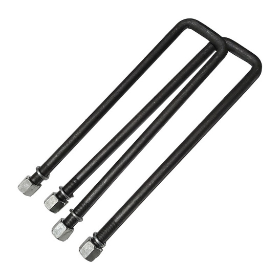 33104-0-2912408 Стремянка рессоры 33104 задн (L=420мм) в сб./2шт/Riginal/