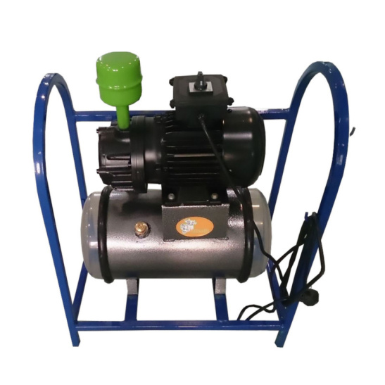 Доильный аппарат ЧВМЗ УВС-М вакуумная стационарная (моноблочный насос 12м³/ч) на корову, нет ведра, с рессивером, сухой тип, Россия