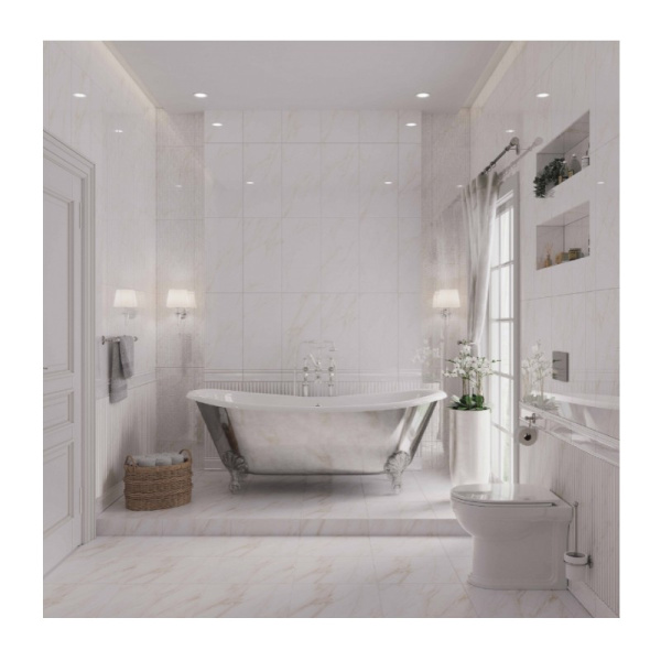 Плитка облицовочная 300x600 мм "Луизиана" светлая стандарт (сорт 2) ГОСТ 13996-2019 AXIMA (Россия)