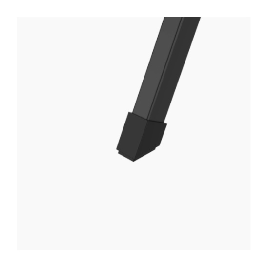 Стремянка 3-х ступенчатая стальная с широкими ступенями черная SARAYLI