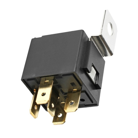 753.3777-01 AE РЕЛЕ (переключающее, 5-ти контактное, с карманом под кронштейн) 24 В (ЕВРО-КАМАЗ) (взамен 903.3747-01) "АВТОЭЛЕКТРИКА"