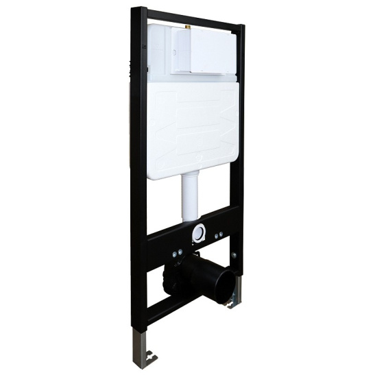 Сет Azario FORTE инсталляция + Azario UNO подвесной безободковый унитаз с сиденьем микролифт + кнопка Azario FORTE квадратная, пластик, хром глянцевый (AZ-100-100F+AZ-2380+AZ-100-020F)