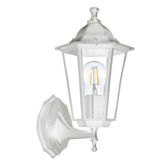 Светильник садово-парковый LEEK LE GL6 вверх 60Вт E27 белый, LE062601-0015