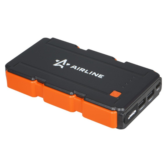 Устройство пусковое - аккумулятор внешний (Booster) 7200мАч, 400А, 14.8V, умные провода, пуск ДВС до 3.5bz и до 2.4d, USB 5V/2.1A ("AEAB005") ("AIRLINE") Power bank