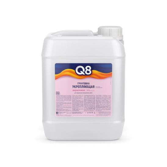 Грунтовка укрепляющая для нар/ внутр. раб. с антисепт.доб. (5 л) ФОРМУЛА Q8 Ростовская область