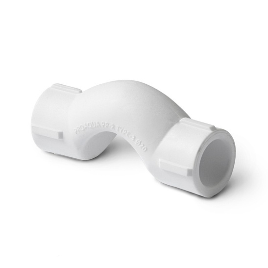 Обвод короткий с муфтами PP-R D=40 мм, Valfex