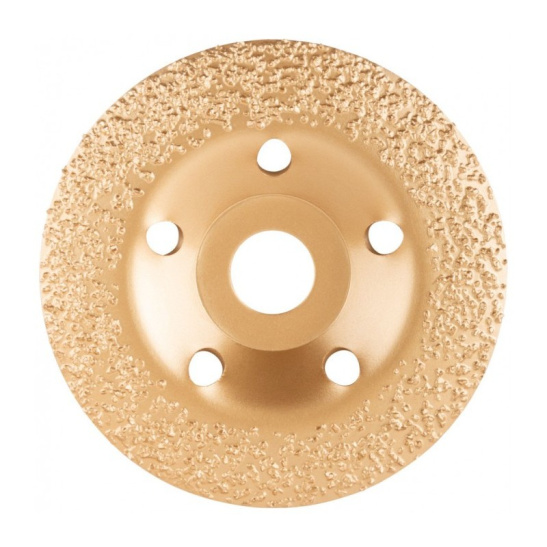 Диск твердосплавный шлифовальный, наклонный, посадочный диаметр 22,2 мм, 125 мм, Р14, арт. 39532