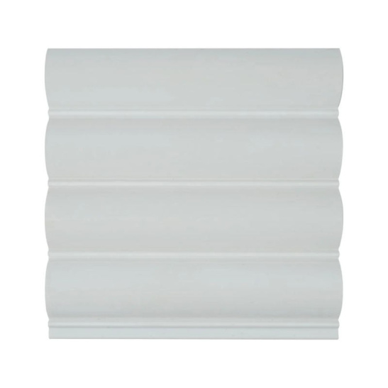 Панели 3D RAIL EAST из вспененного полистирола Волна 2700х120х12мм Белая