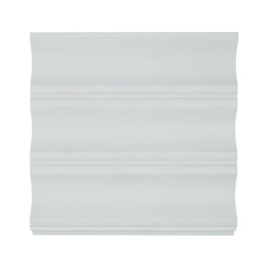 Панели 3D RAIL EAST из вспененного полистирола Штиль 2700х120х12мм Белая