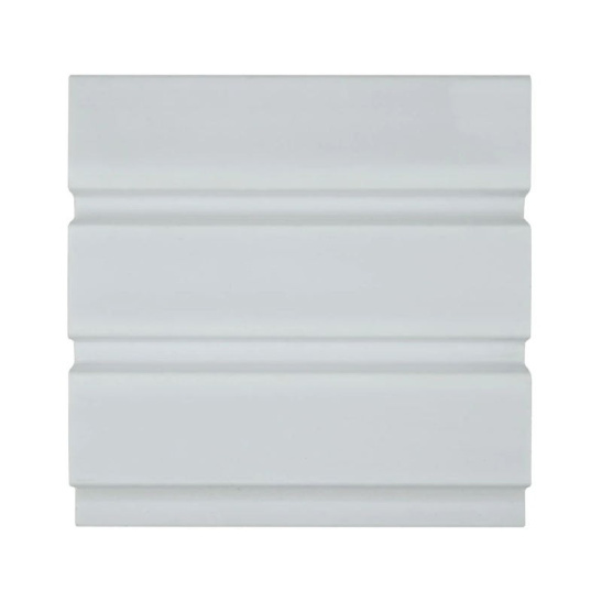 Панели 3D RAIL EAST из вспененного полистирола Айсберг 2700х120х12мм Белая