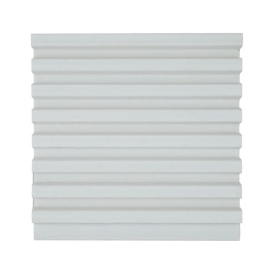 Панели 3D RAIL EAST из вспененного полистирола Галс 2700х120х12мм Белая