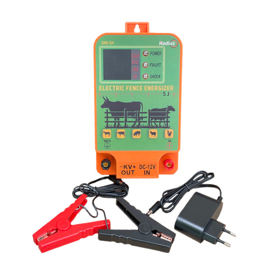 11500 Генератор RADIUS 5000, 12/220В ОРАНЖЕВЫЙ электроизгородь(пастух)