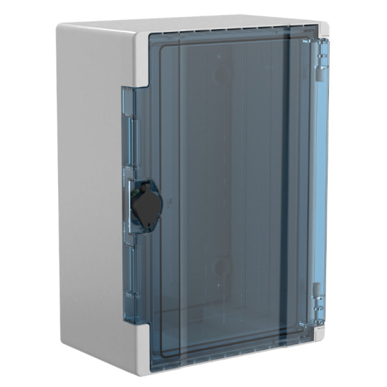 Корпус пластиковый TETRA ЩМПп 400х300х170мм прозрачная дверь IP66 IEK (TR5-11-N-040-30-17-65)