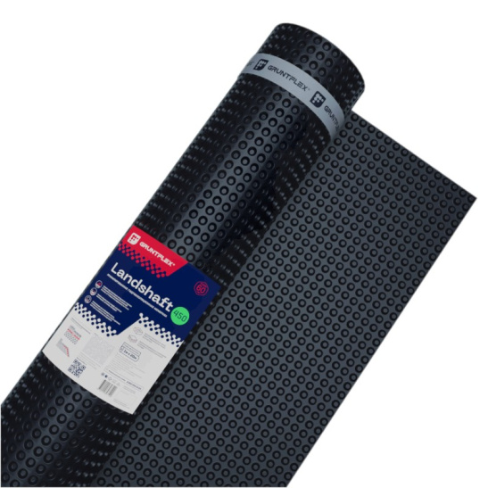 Мембрана профилированная GRUNTFLEX Landshaft 2х20м