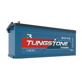 Уценка!!! Аккумулятор 6СТ-190 "Tungstone Dynamic" зал. узкий рос.пол. клемма (Рязань) (тангстоун) (06.25г.в) гарантия до 12.26