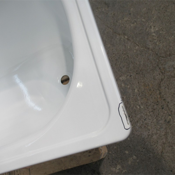 Ванна стальная 1700x700x400 мм, без ножек, белая, Antika №26 уцененная (г. Екатеринбург)