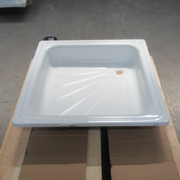 Поддон стальной 80*80*15 квадратный, строительный №14 уцененный (г. Екатеринбург)