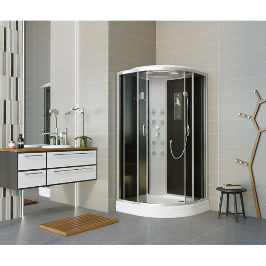 Душевая кабина 900x900x2150 мм, Erlit ER3509PF-C4-RUS, Россия