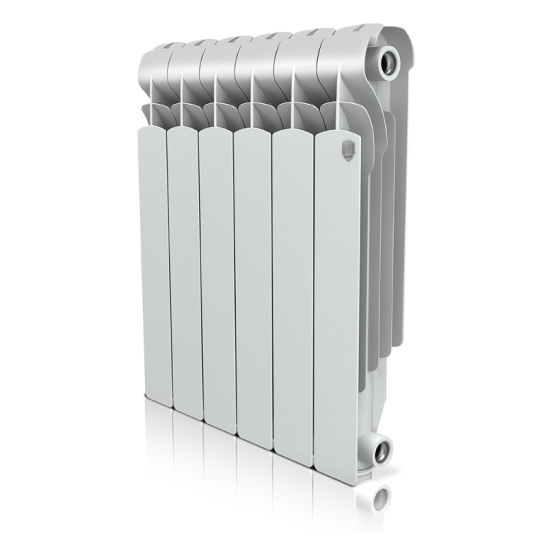 Радиатор биметаллический Royal Thermo Indigo B/белый 500/100, 10 секц.