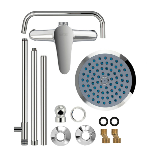 Смеситель для душа однорычажный, 48014, САТУРН, Санакс