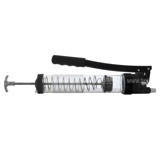 Шприц рычажно-плунжерный (600 мл.) под тубу + ручное наполнение, прозрачный, с трубкой, шгибким шлангом и наконечниками ("БелАвтоКомплект") ("КОСМОС"  БАК.90602)