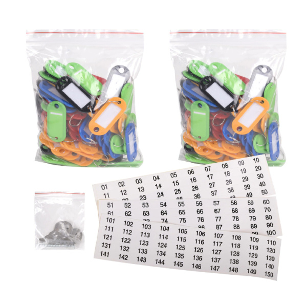 Шкафчик (ключница) на 140 ключей BRAUBERG 370×280×80 мм с замком +140 брелоков серый 290340