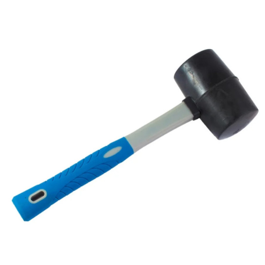 Киянка резиновая 340гр.  фибергласовая рукоятка  38-6-204  РемоКолор